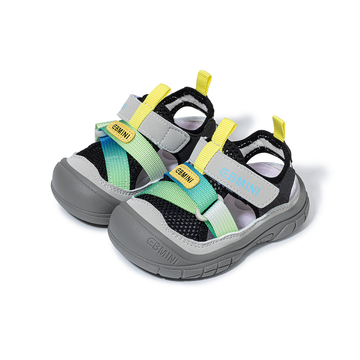 EBMINI VOLT colorblock toddler sandals for indoor and outdoor wear