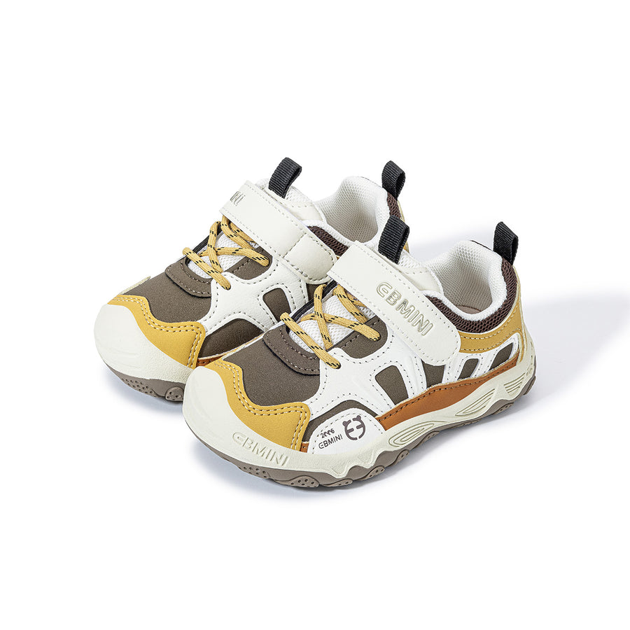 EBMINI VOYAGE wide-fit trail toddler sneakers in a colorblock design