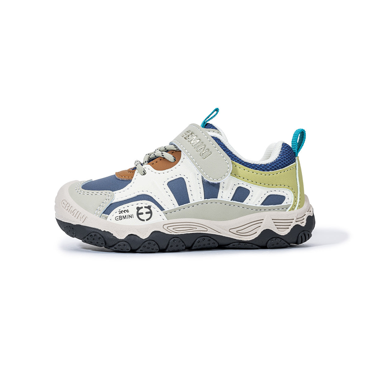 EBMINI VOYAGE trail toddler sneaker side view in a second color