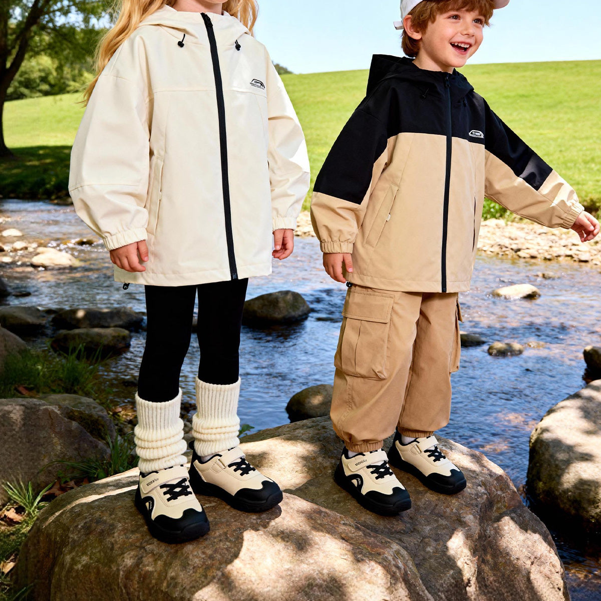 EBMINI WAKE breathable mesh toddler sneakers