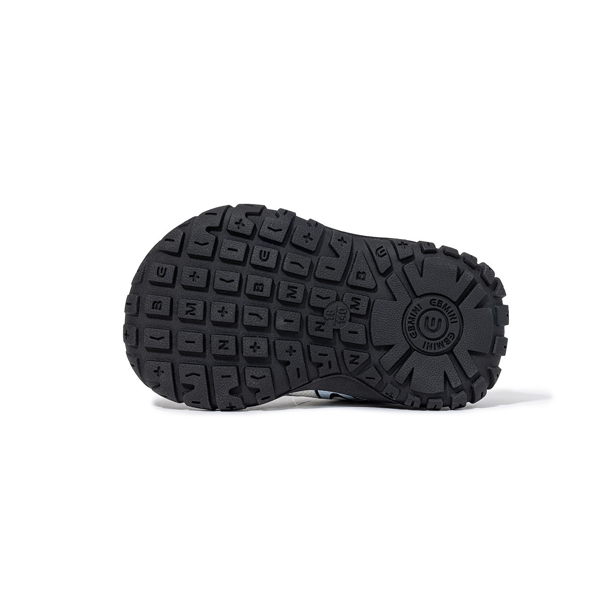 EBMINI WAKE sporty wave-detail toddler sneakers