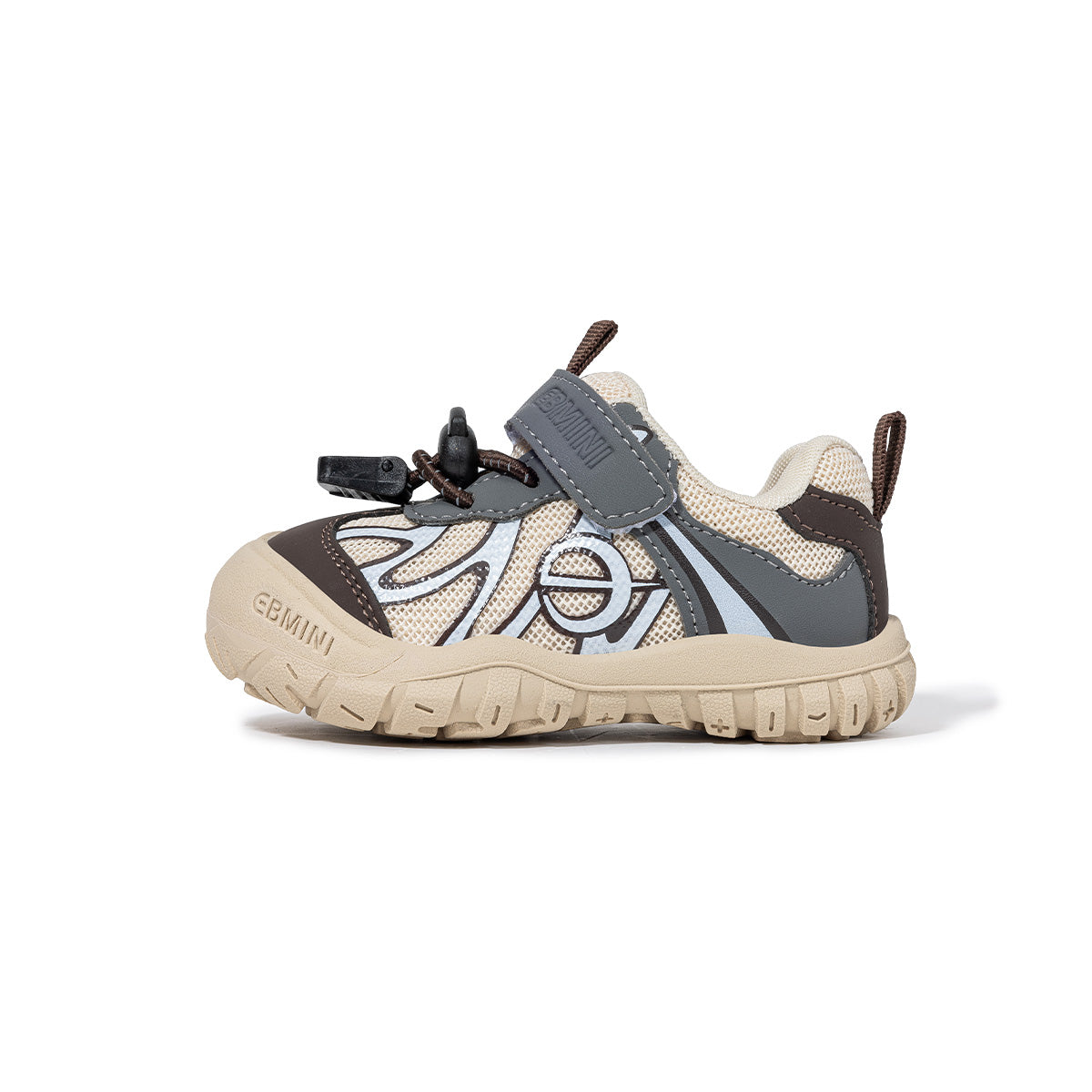 EBMINI WAKE dual-closure toddler sneakers for active wear