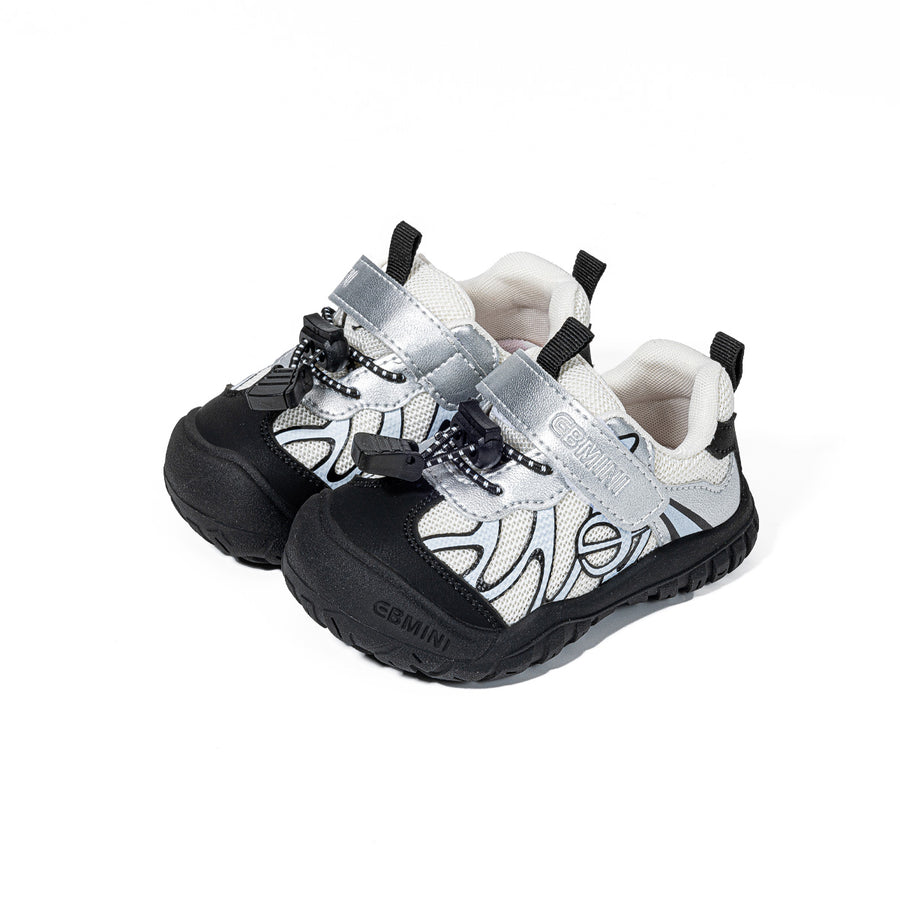 EBMINI WAKE wide-fit outdoor toddler sneakers with wave detailing