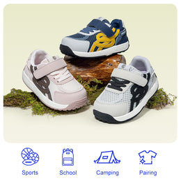 EBMINI WARP lightweight low-top toddler sneakers