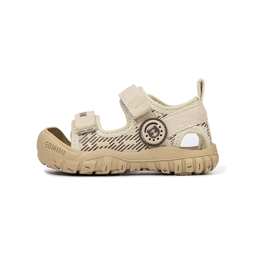 EBMINI WAVE toddler sandals with dual adjustable hook-and-loop straps