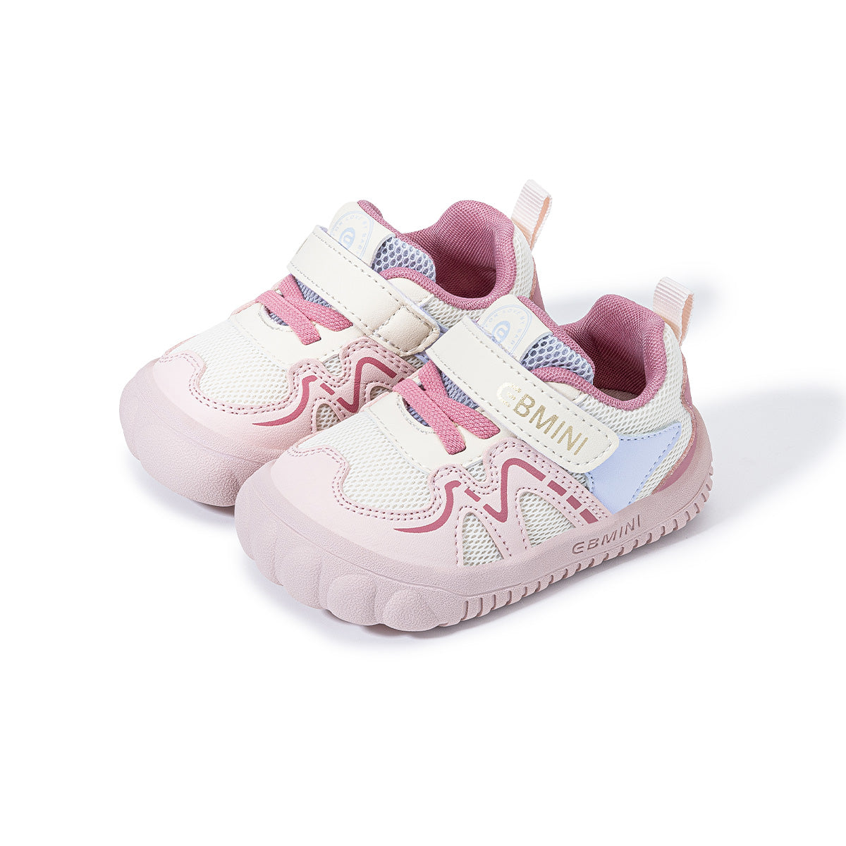 EBMINI WAVEY toddler sneakers with padded ankle collar