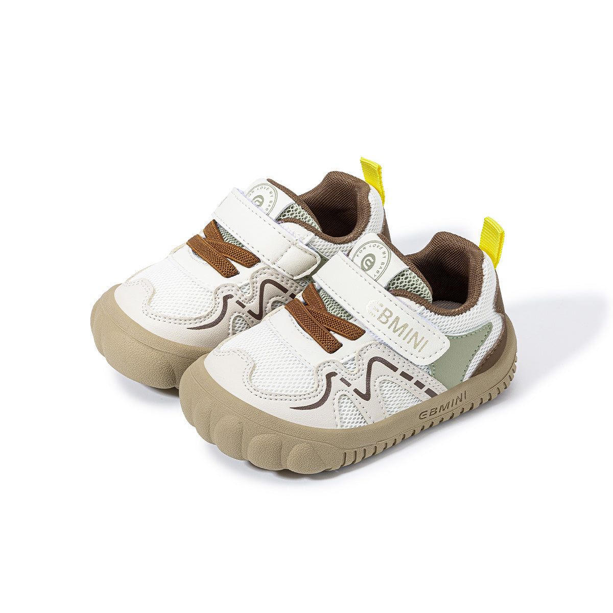 EBMINI WAVEY easy-on toddler sneakers with hook-and-loop strap