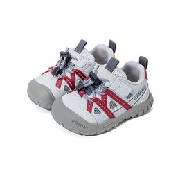 EBMINI WEAVE cross-strap trail toddler sneakers shown from the side