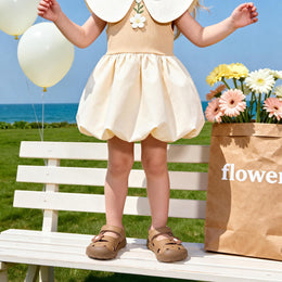 EBMINI WREN toddler sandals with an adjustable hook-and-loop strap