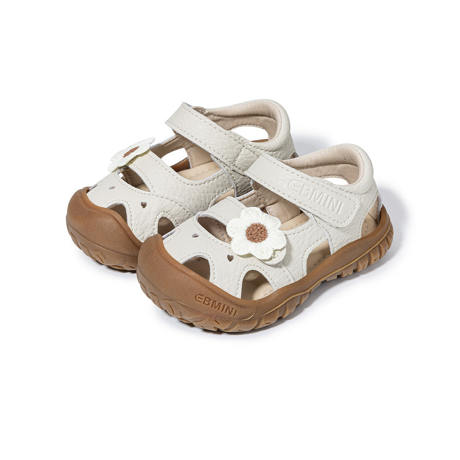 EBMINI WREN floral closed-toe toddler sandals