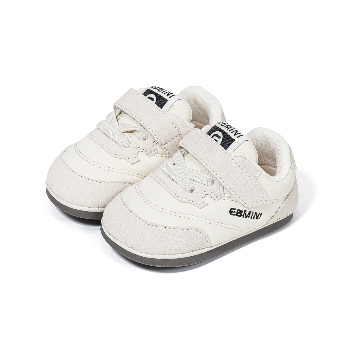 EBMINI ZERO wide-fit minimalist toddler sneakers in a clean low-top design