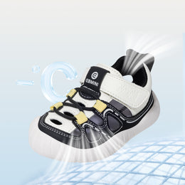 EBMINI ZEST lightweight sporty toddler sandals with cutout upper