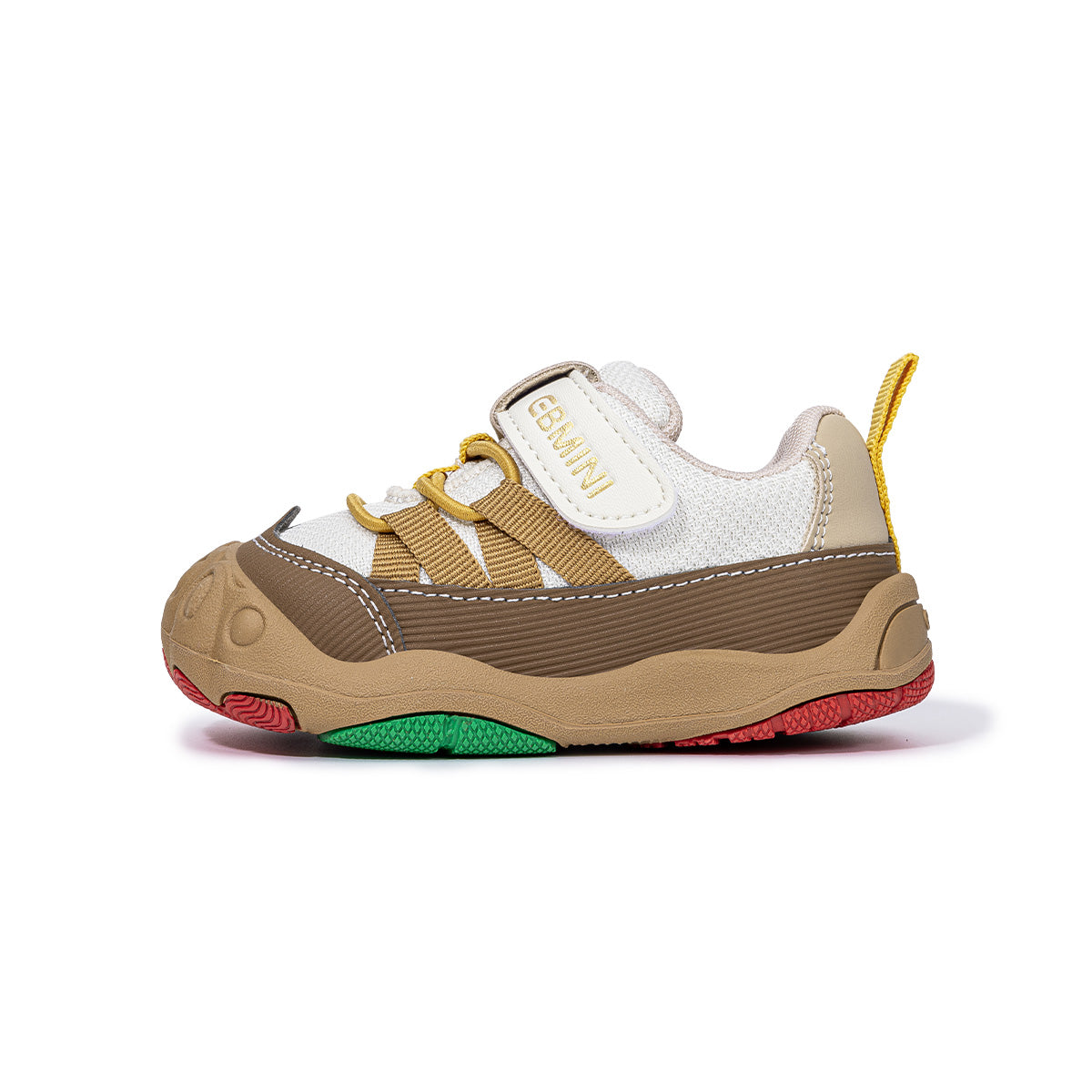 EBMINI ZING Pink Red and Beige toddler sneaker color options